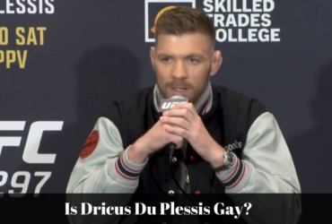 is dricus du plessis gay